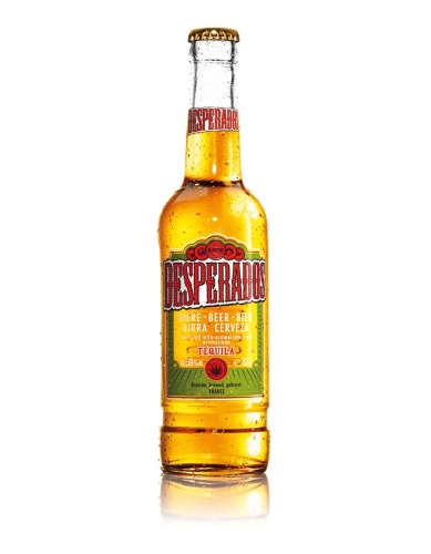 Desperados - pilsnerDesperados is bier verrijkt met de smaak van Tequila. Het ultieme drankje om je avond een extra boost te geven!